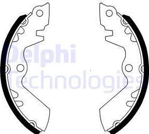 Delphi LS1337 - Əyləc Başlığı Dəsti furqanavto.az