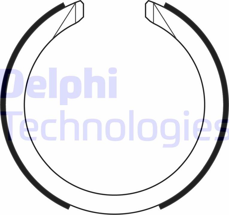 Delphi LS2169 - Əyləc başlığı dəsti, dayanacaq əyləci furqanavto.az