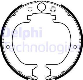 Delphi LS2121 - Əyləc başlığı dəsti, dayanacaq əyləci furqanavto.az