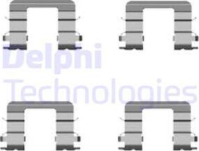 Delphi LX0416 - Disk əyləc pedləri üçün aksesuar dəsti furqanavto.az