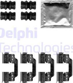 Delphi LX0622 - Disk əyləc pedləri üçün aksesuar dəsti furqanavto.az