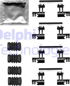 Delphi LX0679 - Disk əyləc pedləri üçün aksesuar dəsti furqanavto.az