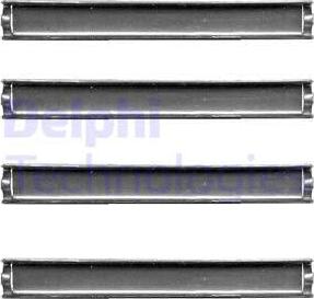 Delphi LX0362 - Disk əyləc pedləri üçün aksesuar dəsti furqanavto.az