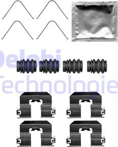 Delphi LX0706 - Disk əyləc pedləri üçün aksesuar dəsti furqanavto.az