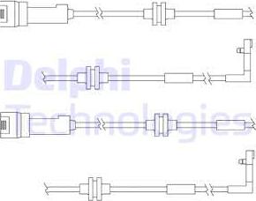 Delphi LZ0146 - Xəbərdarlıq Kontakt, əyləc padinin aşınması furqanavto.az