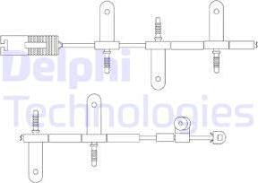 Delphi LZ0164 - Xəbərdarlıq Kontakt, əyləc padinin aşınması furqanavto.az