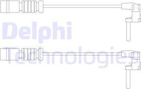 Delphi LZ0230 - Xəbərdarlıq Kontakt, əyləc padinin aşınması furqanavto.az