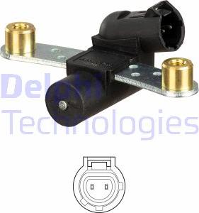 Delphi SS11256 - Sensor, krank mili nəbzi furqanavto.az