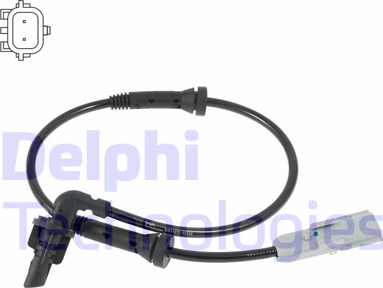Delphi SS21270-12B1 - Sensor, təkər sürəti furqanavto.az