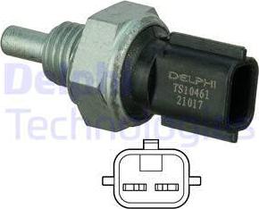 Delphi TS10461 - Sensor, soyuducu suyun temperaturu furqanavto.az