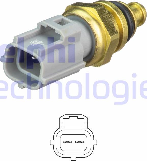 Delphi TS10481 - Sensor, soyuducu suyun temperaturu furqanavto.az