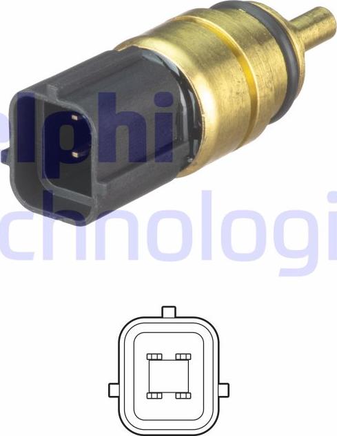 Delphi TS10528 - Sensor, soyuducu suyun temperaturu www.furqanavto.az