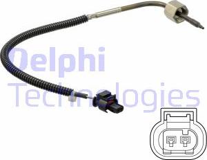 Delphi TS30203 - Sensor, işlənmiş qazın temperaturu furqanavto.az