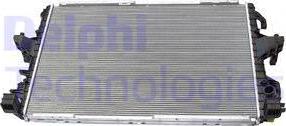 Delphi TSP0524076 - Radiator, mühərrikin soyudulması furqanavto.az