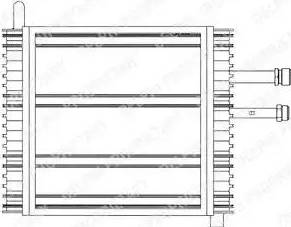 Delphi TSP0525013 - Buxarlandırıcı, kondisioner furqanavto.az