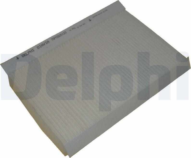 Delphi TSP0325123CB - Filtr, daxili hava furqanavto.az