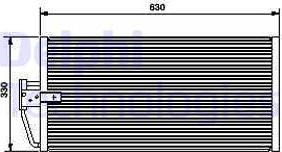 Delphi TSP0225409 - Kondenser, kondisioner furqanavto.az