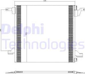 Delphi TSP0225434 - Kondenser, kondisioner furqanavto.az