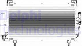 Delphi TSP0225614 - Kondenser, kondisioner furqanavto.az