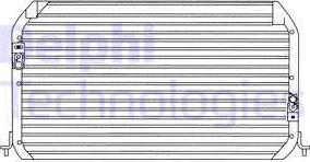 Delphi TSP0225095 - Kondenser, kondisioner furqanavto.az