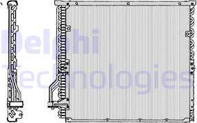 Delphi TSP0225014 - Kondenser, kondisioner furqanavto.az