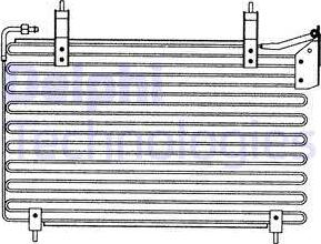 Delphi TSP0225150 - Kondenser, kondisioner furqanavto.az