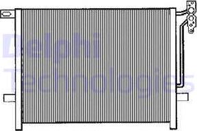 Delphi TSP0225118 - Kondenser, kondisioner furqanavto.az