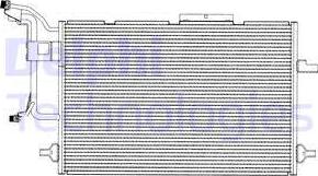 Delphi TSP0225183 - Kondenser, kondisioner furqanavto.az