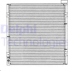 Delphi TSP0225137 - Kondenser, kondisioner furqanavto.az