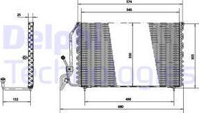 Delphi TSP0225177 - Kondenser, kondisioner furqanavto.az