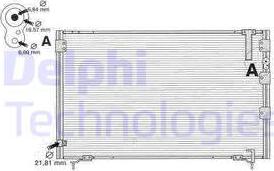 Delphi TSP0225389 - Kondenser, kondisioner furqanavto.az