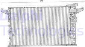 Delphi TSP0225235 - Kondenser, kondisioner furqanavto.az