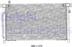 Delphi TSP0225274 - Kondenser, kondisioner furqanavto.az