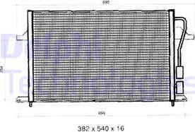 Delphi TSP0225275 - Kondenser, kondisioner furqanavto.az