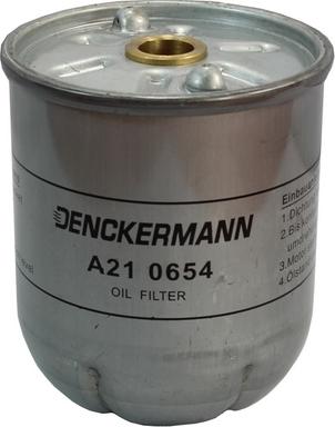 Denckermann A210654 - Yağ filtri furqanavto.az