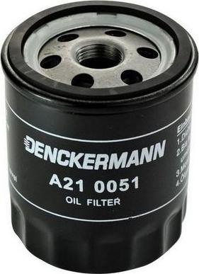 Denckermann A210051 - Yağ filtri furqanavto.az