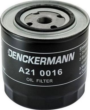 Denckermann A210016 - Yağ filtri furqanavto.az