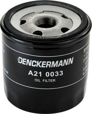 Denckermann A210033 - Yağ filtri furqanavto.az