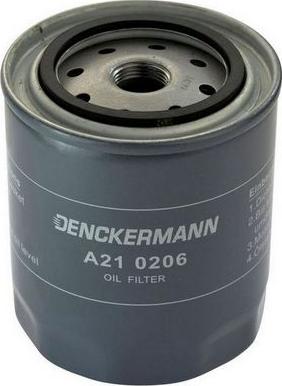 Denckermann A210206 - Yağ filtri furqanavto.az