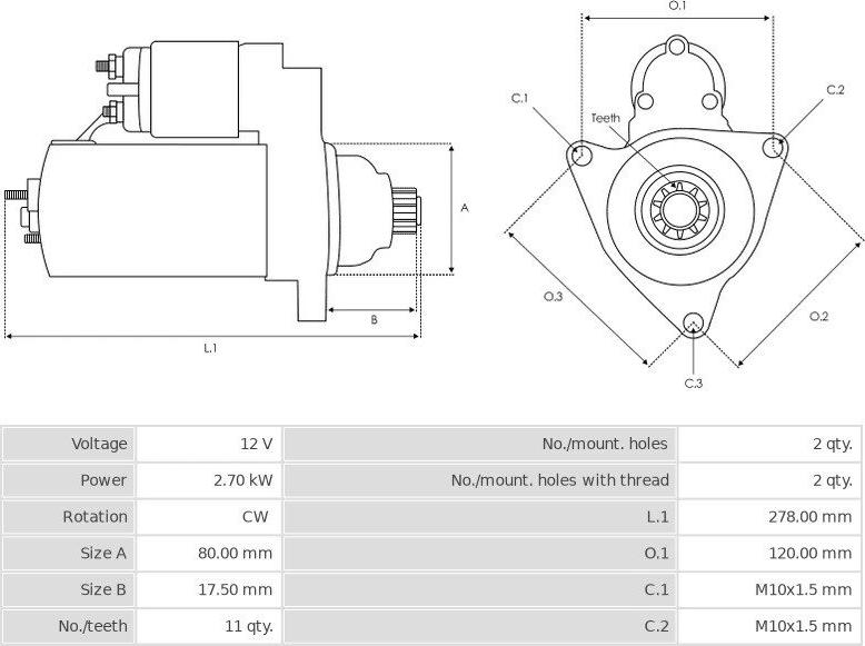 Denso 4280004610 - Başlanğıc furqanavto.az