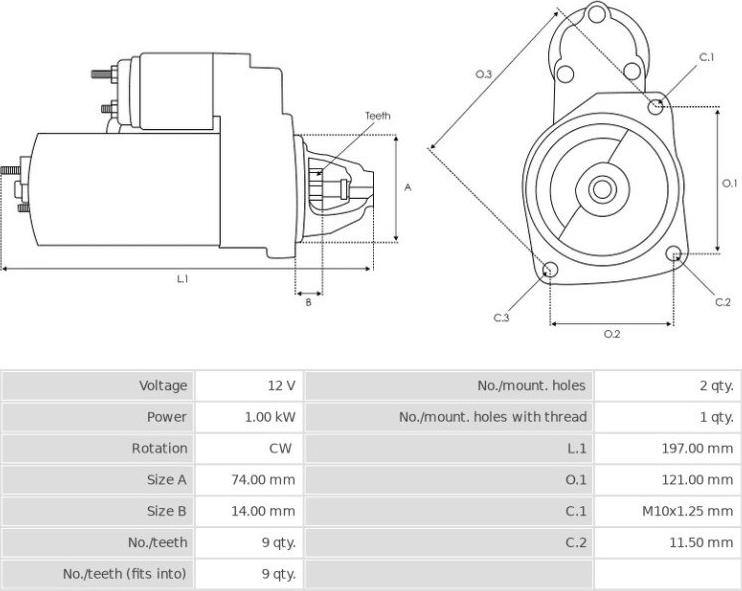 Denso 4280006190 - Başlanğıc furqanavto.az