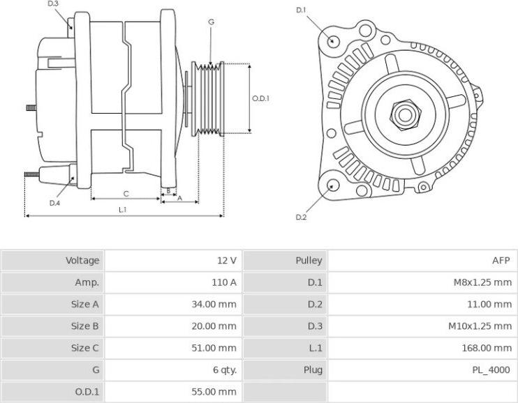 Denso 1042105490 - Alternator furqanavto.az