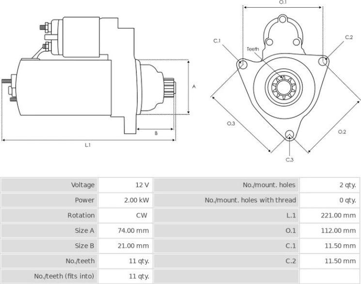 Denso 2280002970 - Armatur, başlanğıc furqanavto.az