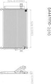 Denso A477-A317 - Kondenser, kondisioner furqanavto.az