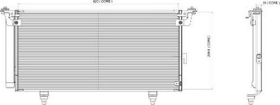 Denso A477-A388 - Kondenser, kondisioner furqanavto.az