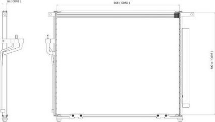 Denso A477-A387 - Kondenser, kondisioner furqanavto.az