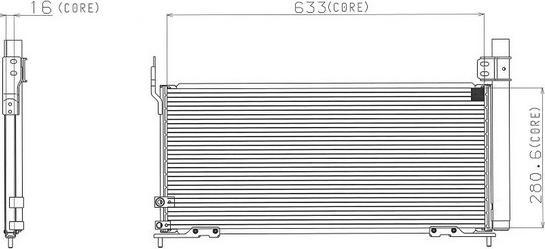 Denso A477-A329 - Kondenser, kondisioner furqanavto.az