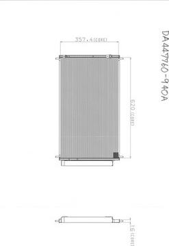 Denso A477-A323 - Kondenser, kondisioner furqanavto.az