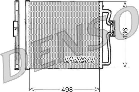 Denso DCN05019 - Kondenser, kondisioner furqanavto.az