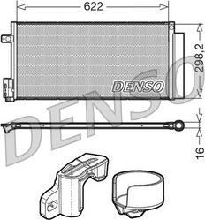 Denso DCN13110 - Kondenser, kondisioner furqanavto.az